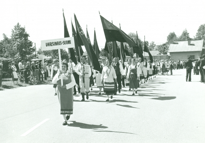 Karjalaiset kesäjuhlat Salossa 1978.