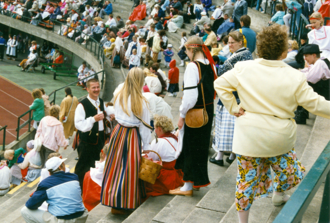 Karjalaiset kesäjuhlat Tampereella 1994.
