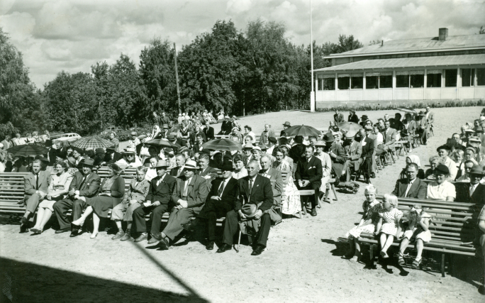 Kesäjuhlat Lahdessa 1956.