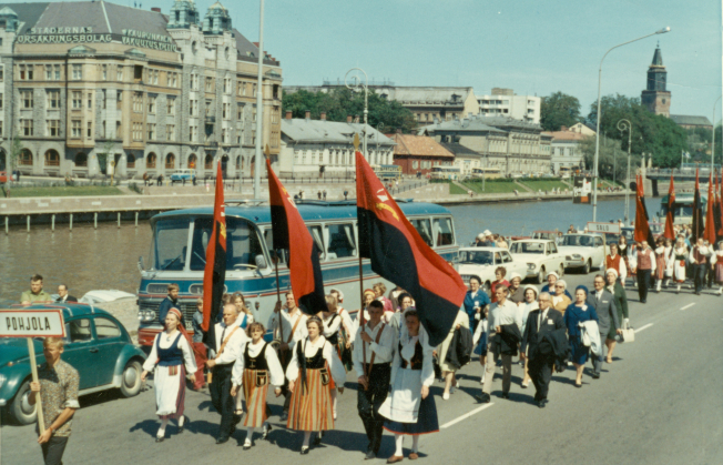 Karjalaiset kesäjuhlat Turussa 1967.