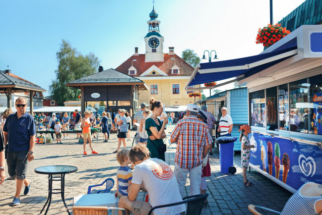 Rauman kauppatori. Kuva: Rauman kaupunki.