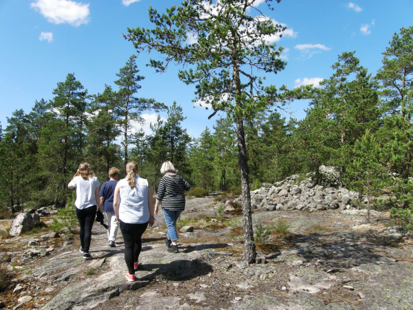 Sammallahdenmäki on Unescon maailmanperintökohde. Kuva: Rauman kaupunki.